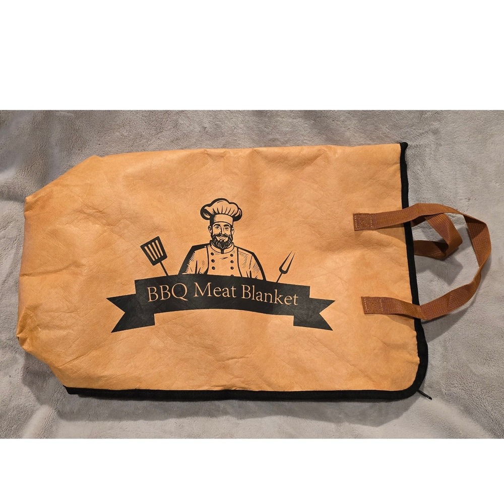 BBQ Meat Blanket Insulated Cooler Bag Chef Grill Design